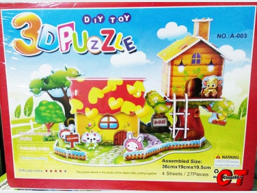 ตัวต่อบ้านต้นไม้ 3D puzzle